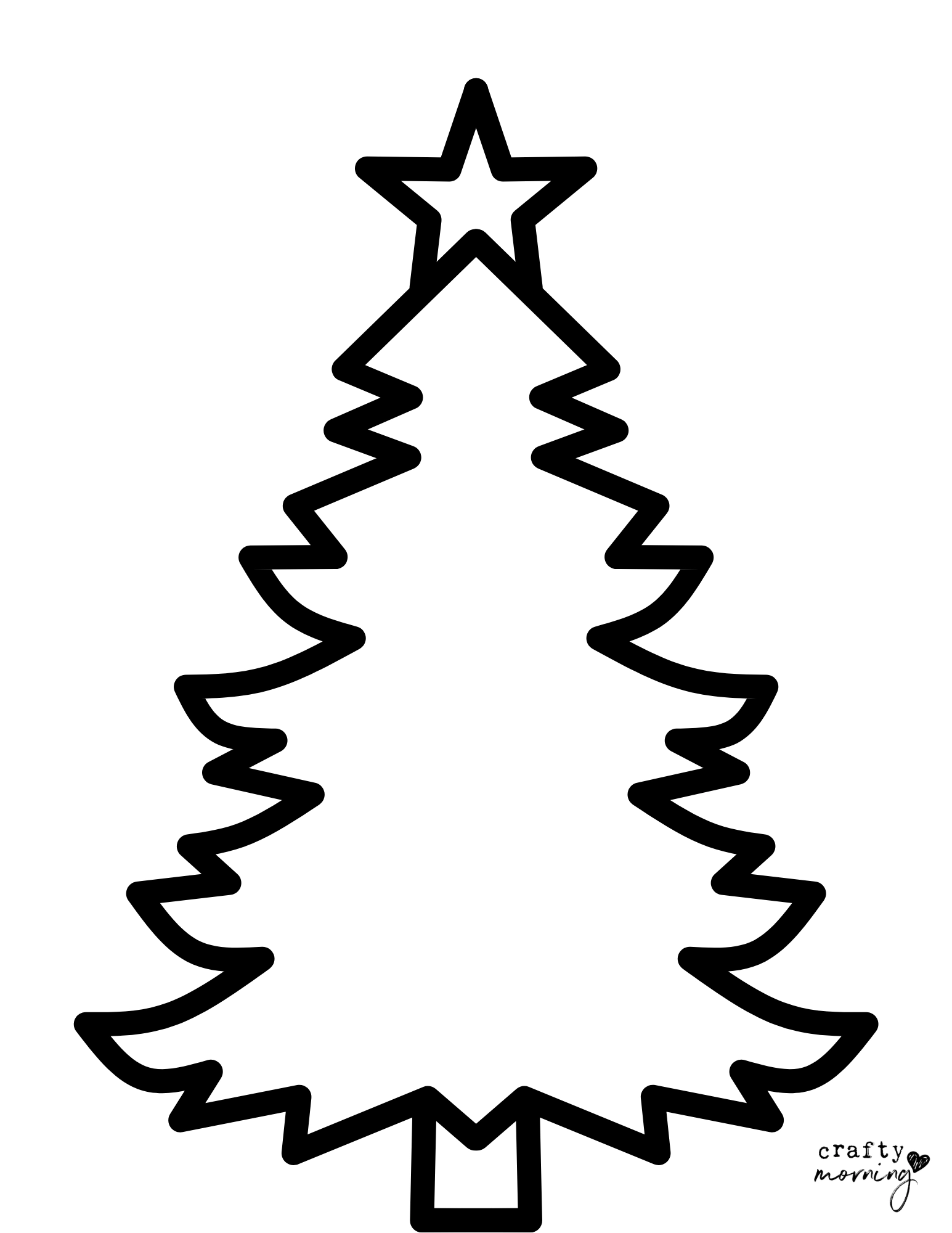 Christmas Tree Template Free Printable Christmas Tree Template Free Printable