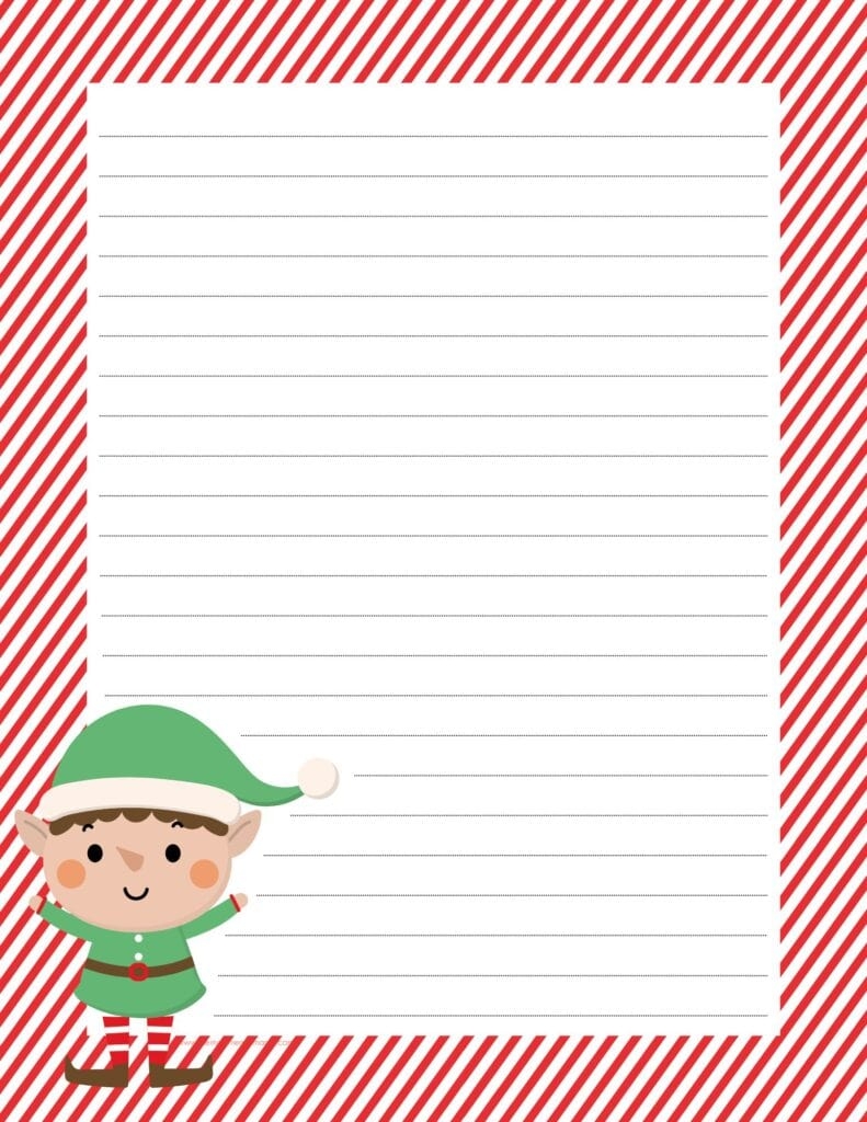 Printable Christmas Paper Templates