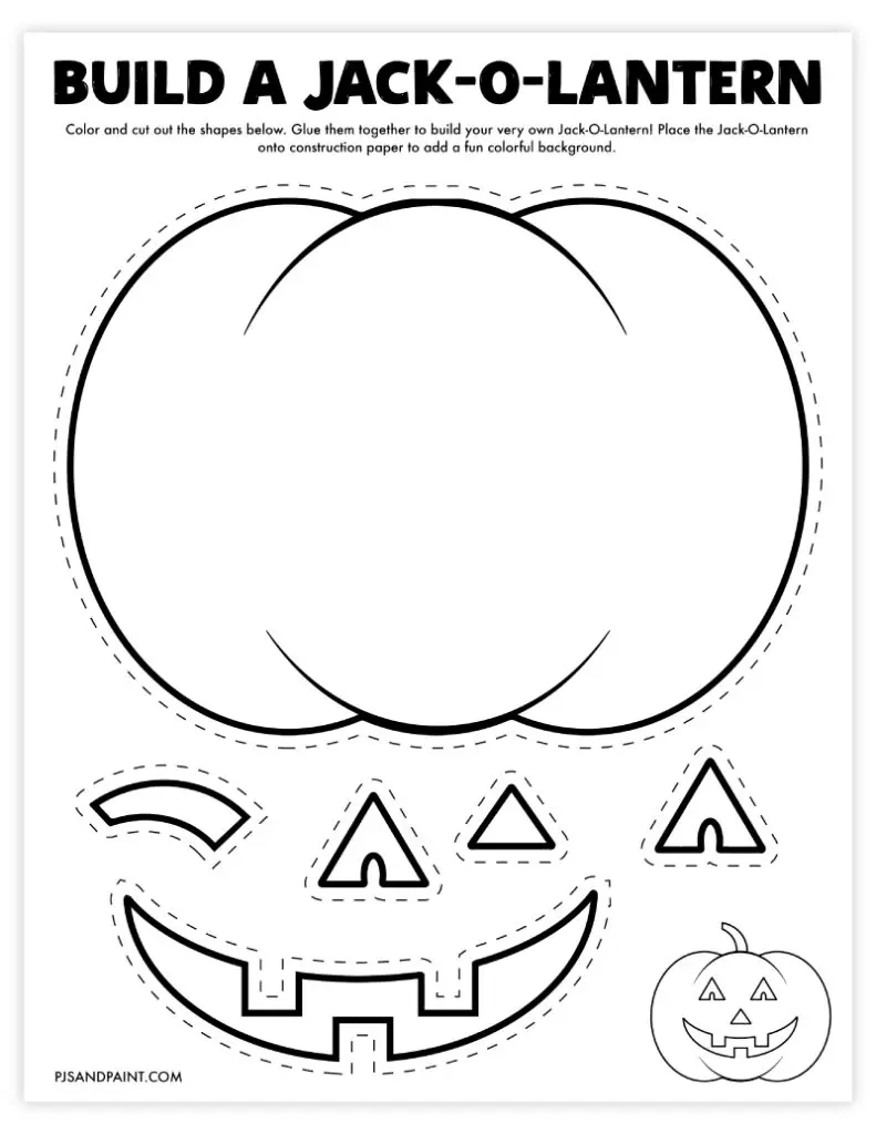 Printable Halloween Cut Out Templates
