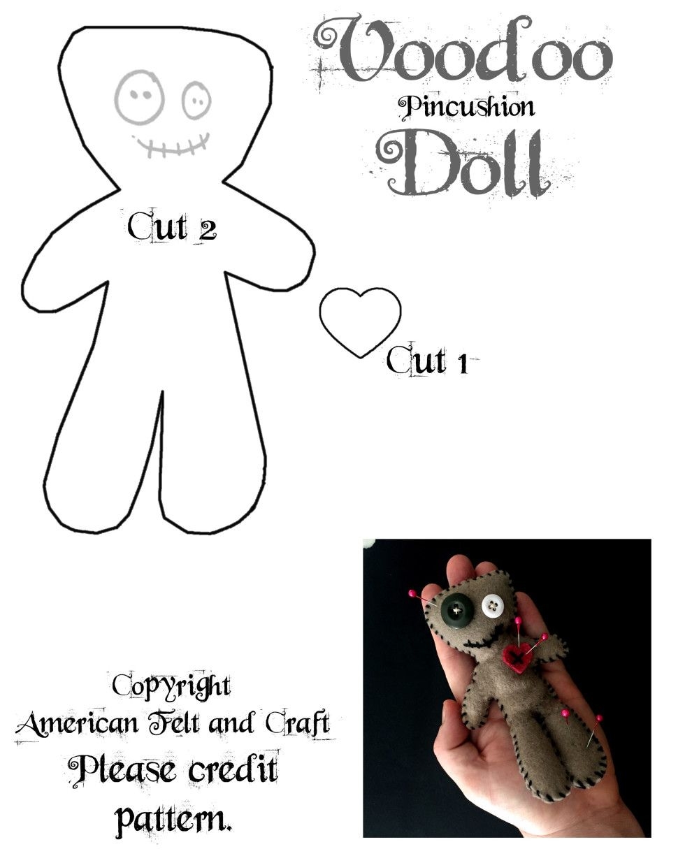 7 Couture Ideas Diy Voodoo Dolls Voodoo Dolls Doll Patterns Free