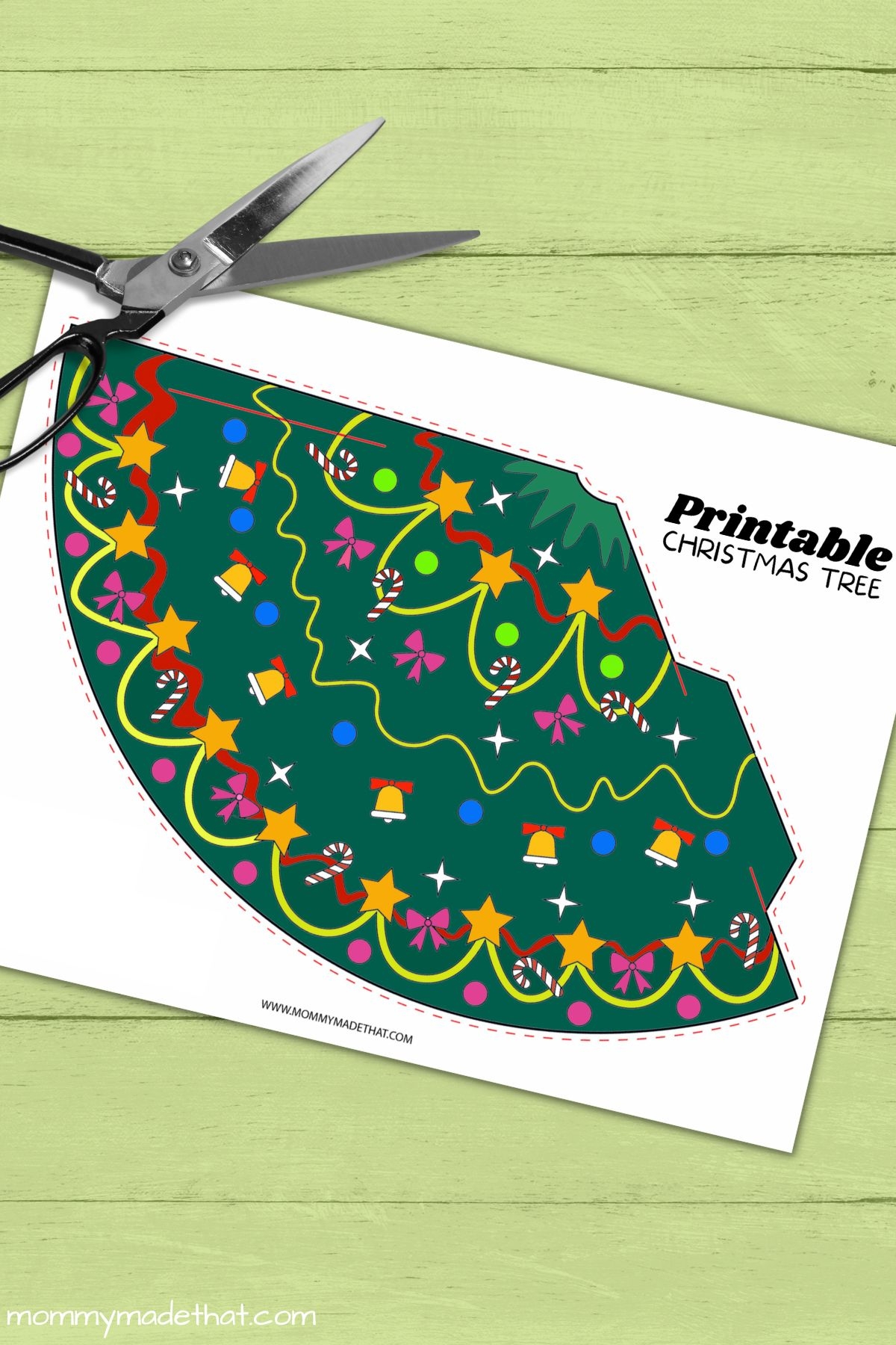 Adorable Free Printable Christmas Trees Makes A Tree Shape Adorable Free Printable Christmas Trees Makes A Tree Shape