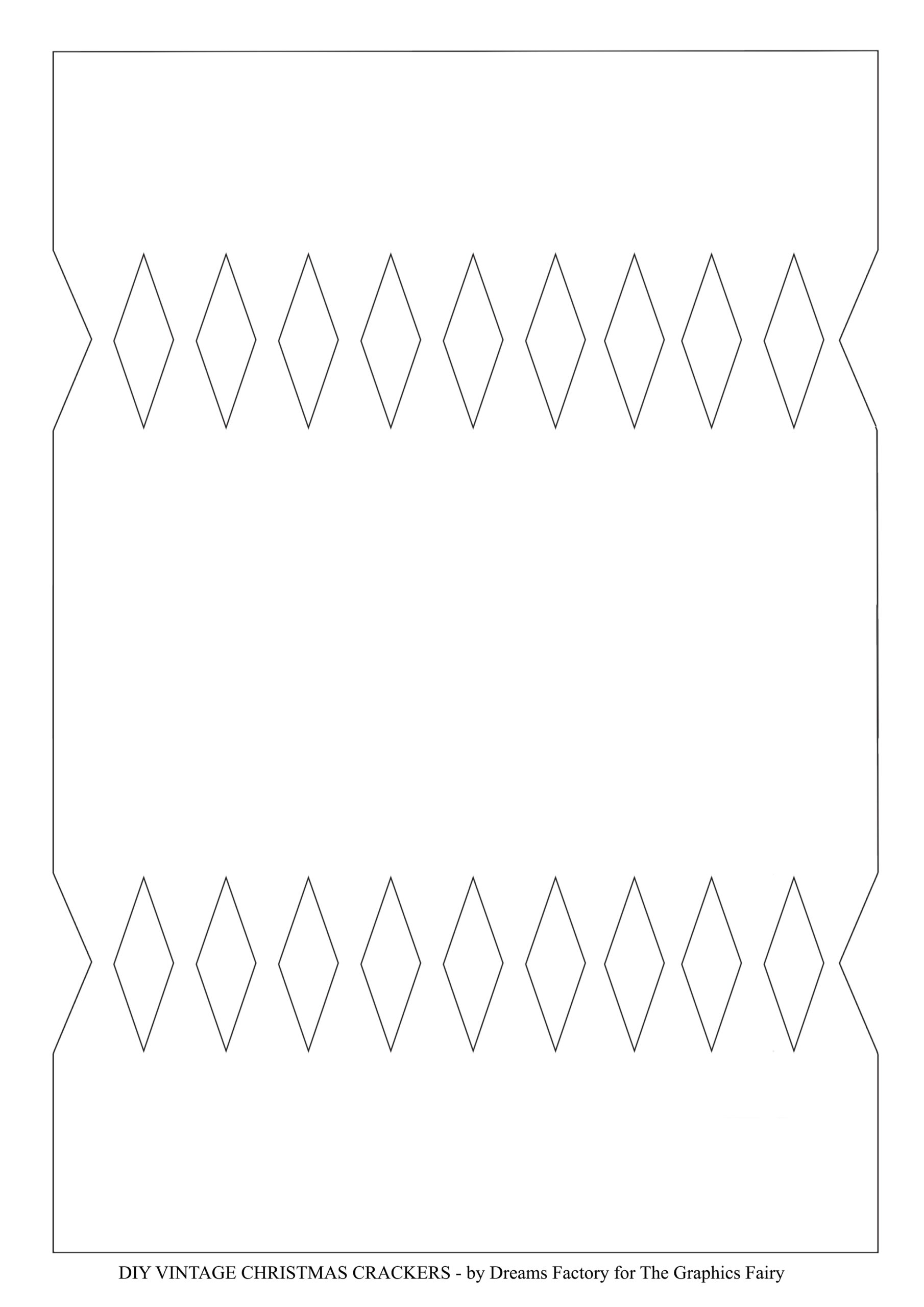 Christmas Cracker Template