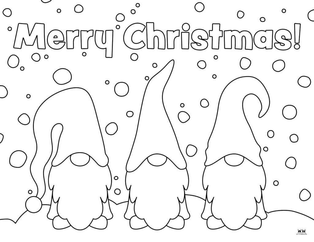 Christmas Gnome Template Free Printable