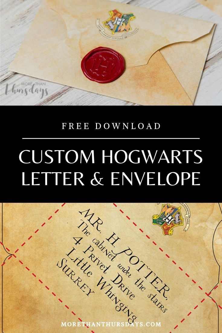 Free Harry Potter Envelope Template Printable Free Harry Potter Envelope Template Printable