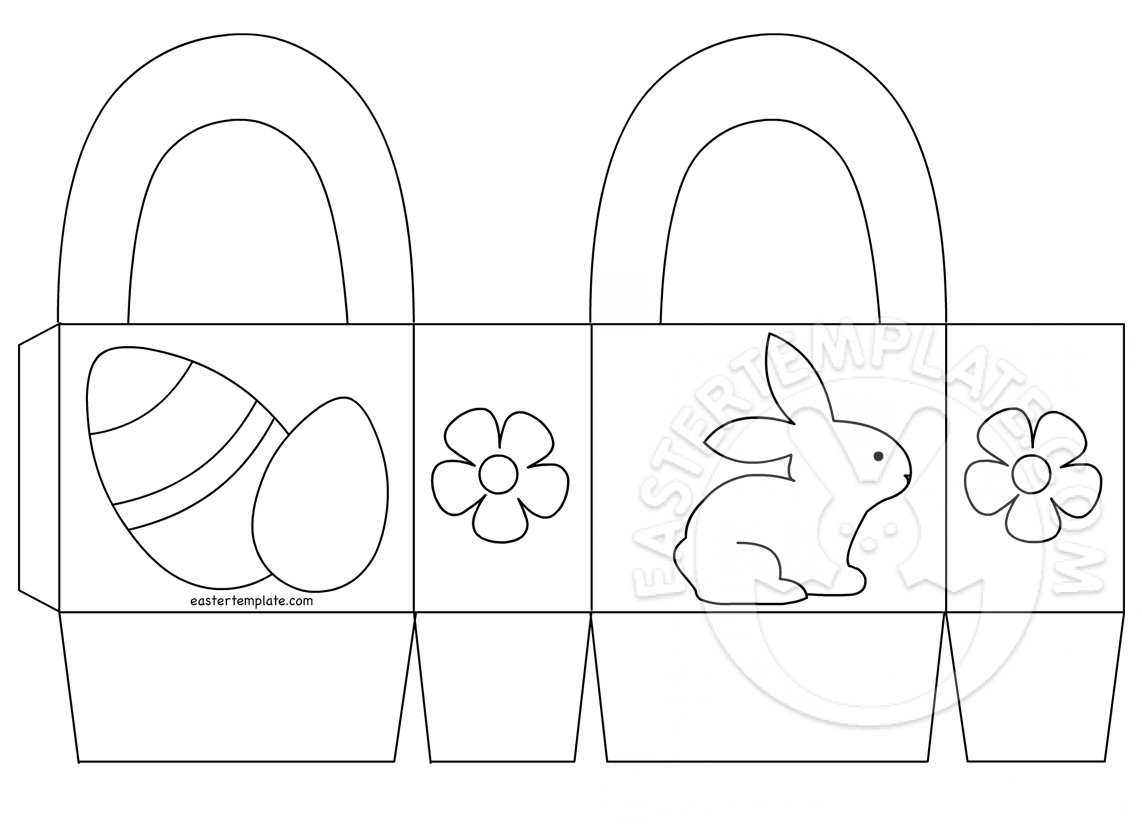 Printable Easter Box Template
