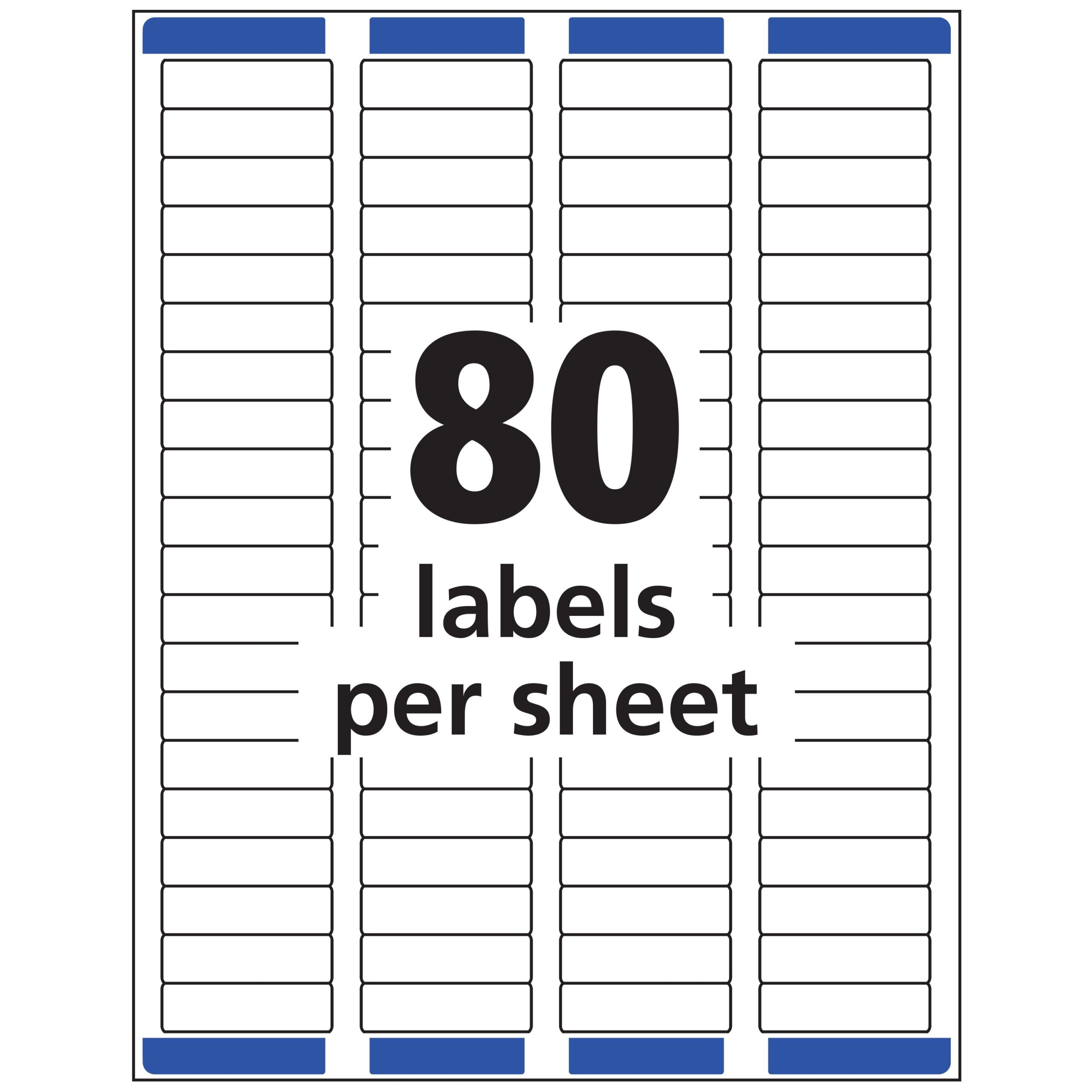 Avery Printable Labels Template