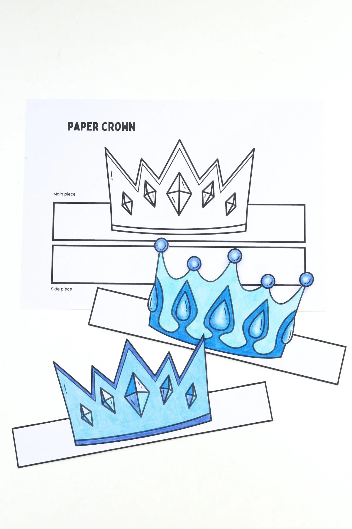 Free Printable Crown Templates Gathering Beauty