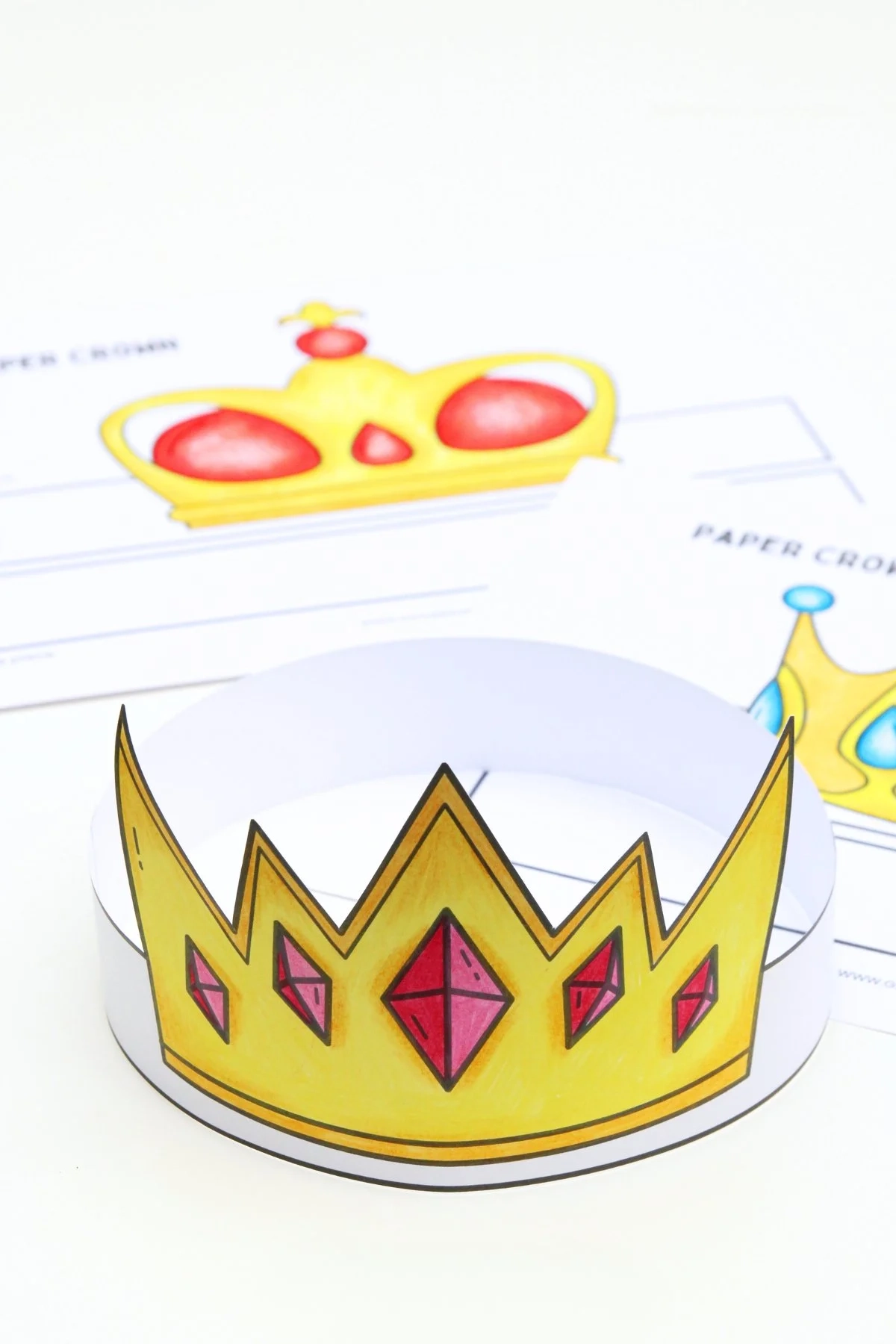 Free Printable Crown Templates Gathering Beauty