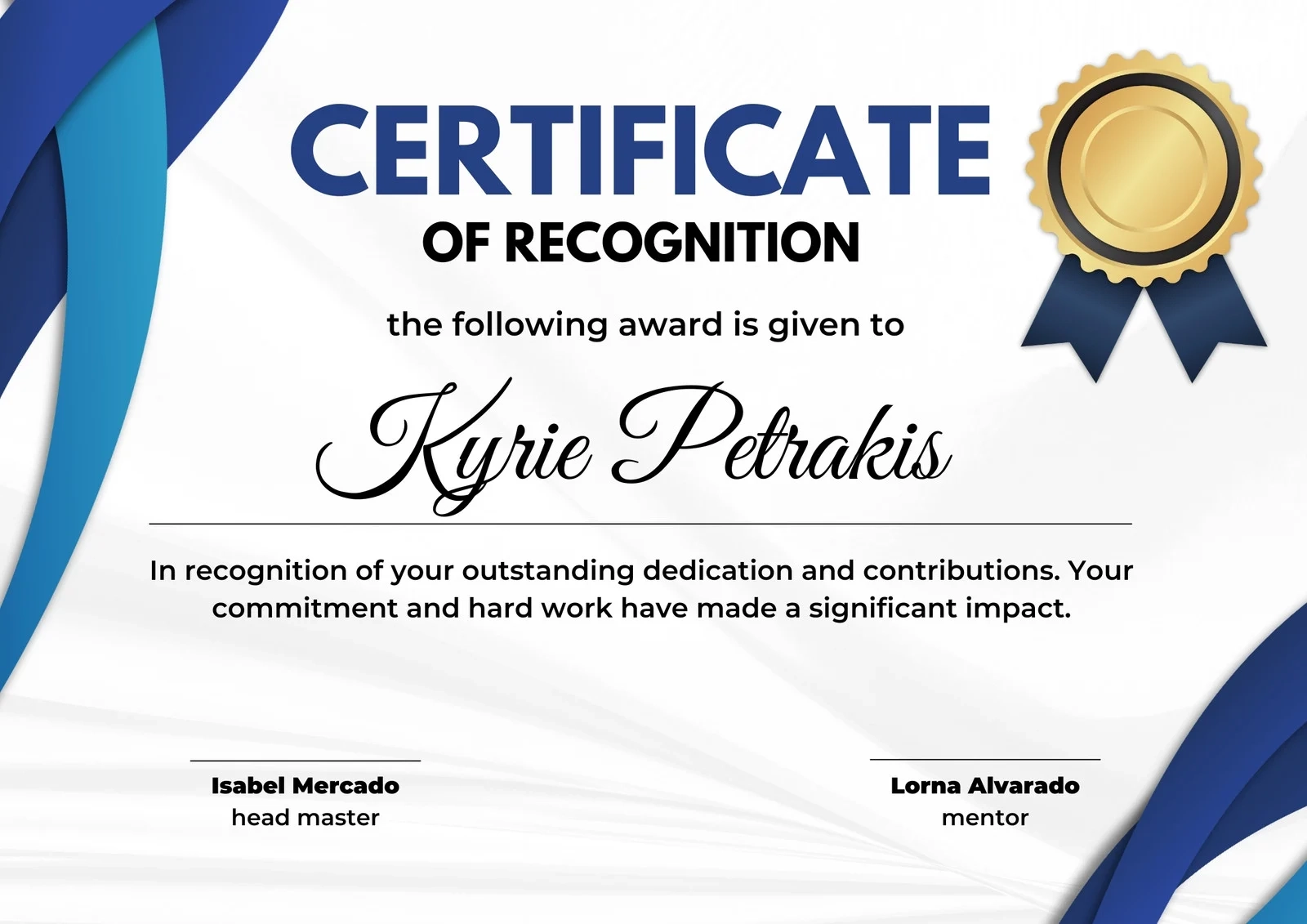 Free Printable Customizable Recognition Certificate Templates Free Printable Customizable Recognition Certificate Templates