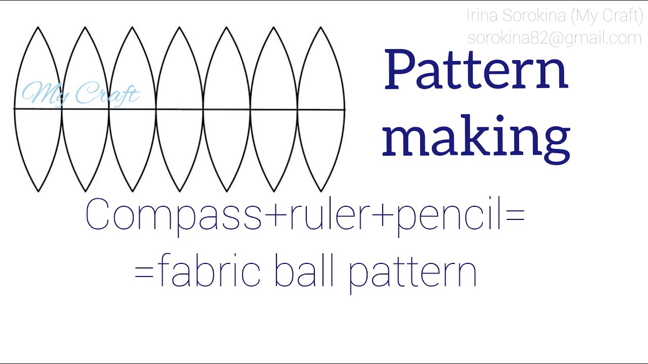 How To Make A Fabric Ball Pattern Sphere Template How To Make A Fabric Ball Pattern Sphere Template
