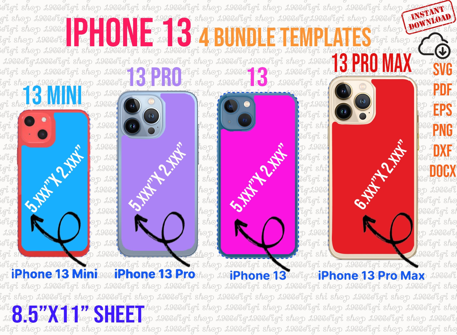 Printable Phone Case Templates Iphone 13 Printable Phone Case Templates Iphone 13