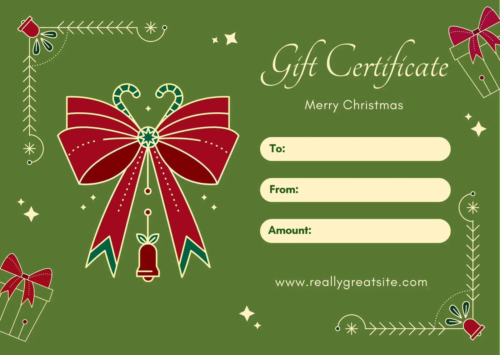Page 3 Free Printable Custom Christmas Gift Certificate Page 3 Free Printable Custom Christmas Gift Certificate