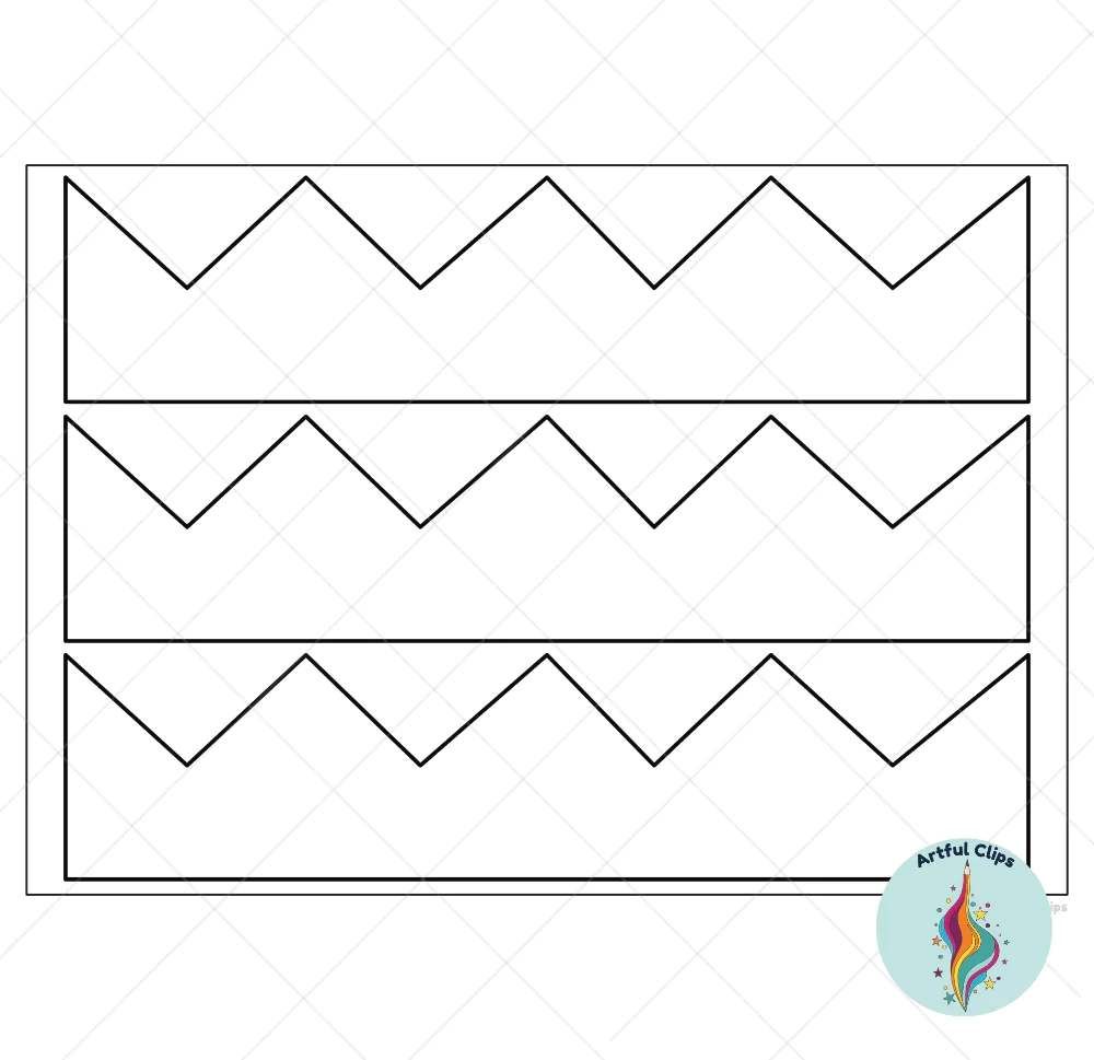 Paper Crown Template Set For Kindergarten Crafts Free Paper Crown Template Set For Kindergarten Crafts Free
