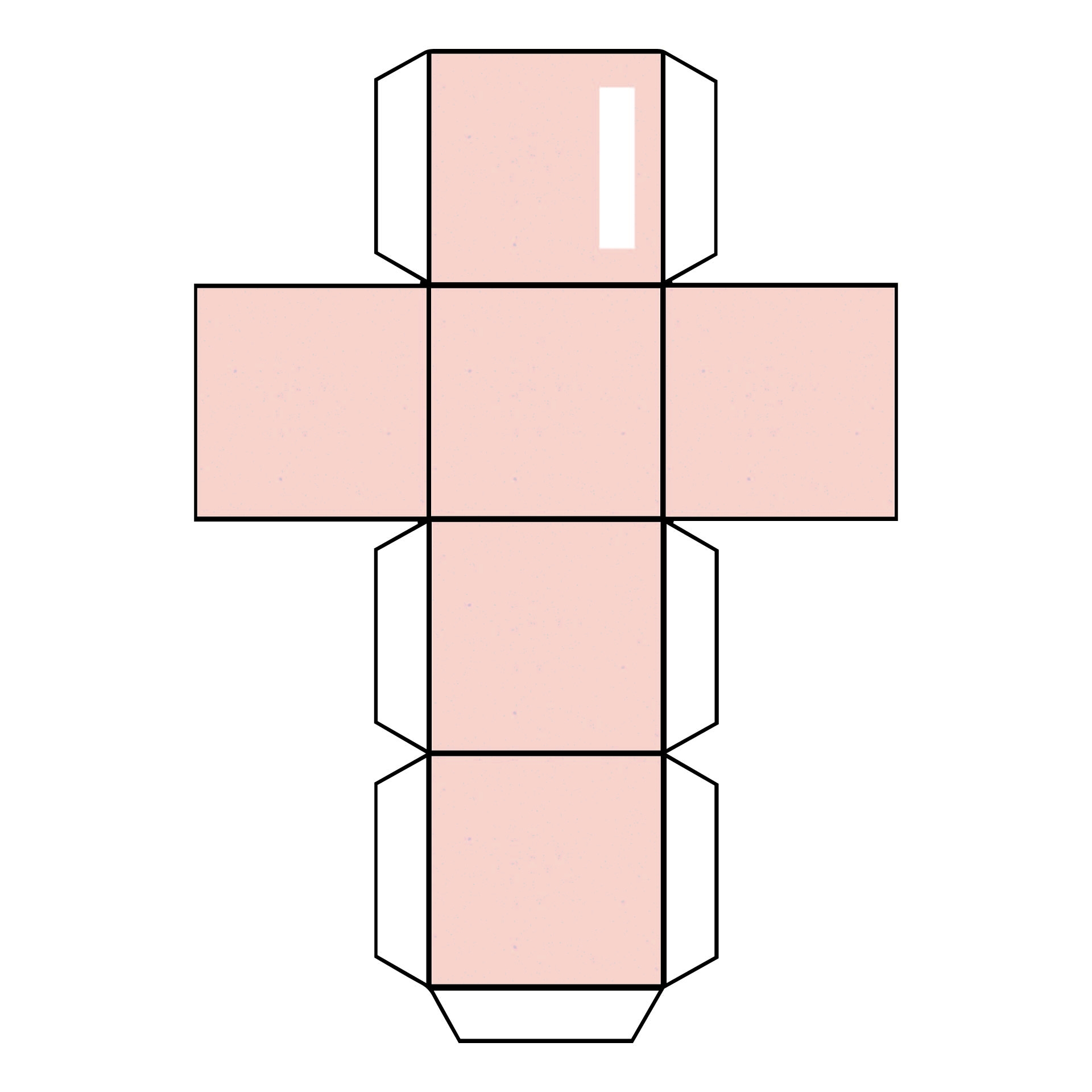 Printable 3d Cube Template Printable 3d Cube Template