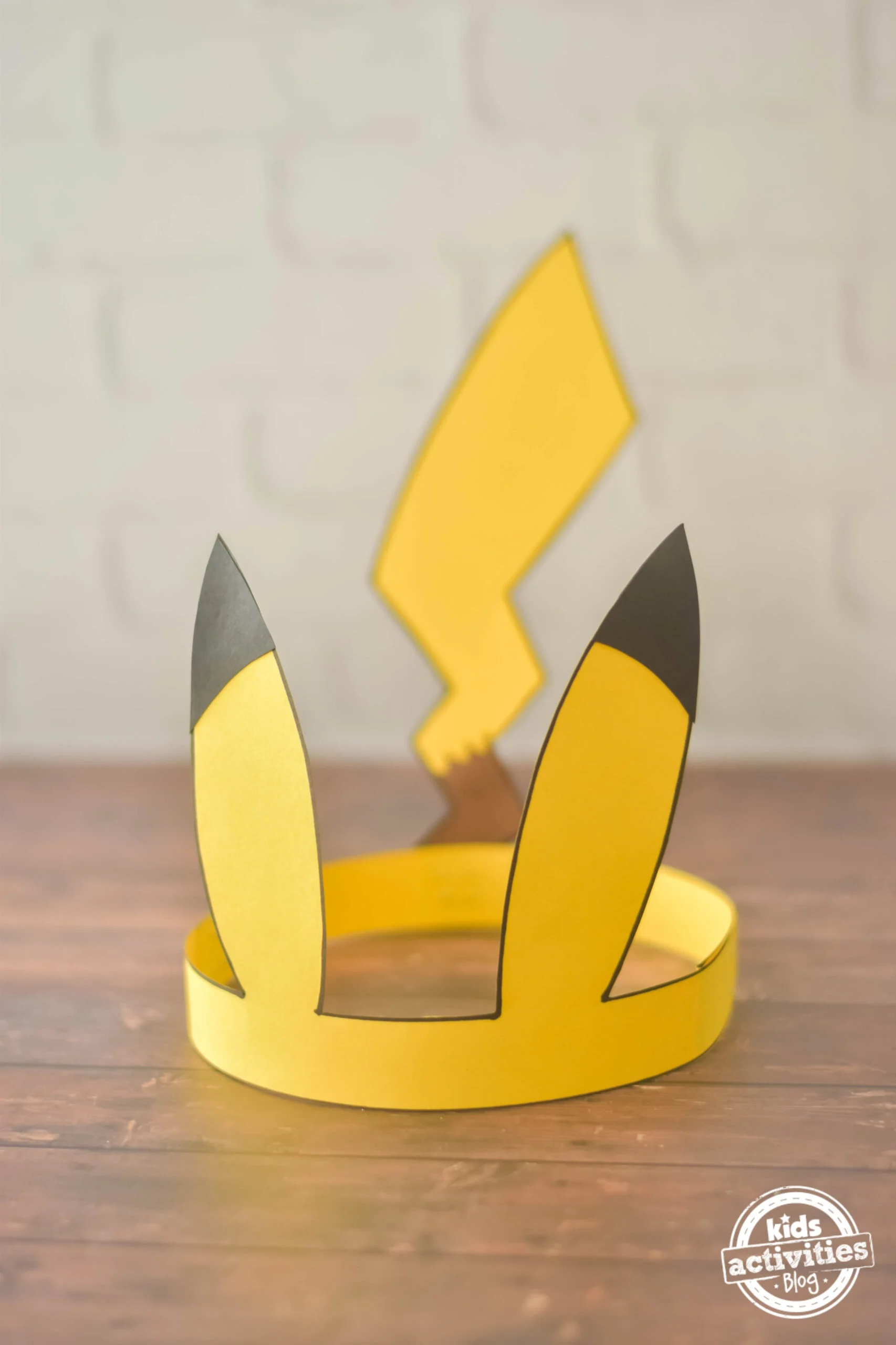 Free Printable Pikachu Ears Template Free Printable Pikachu Ears Template