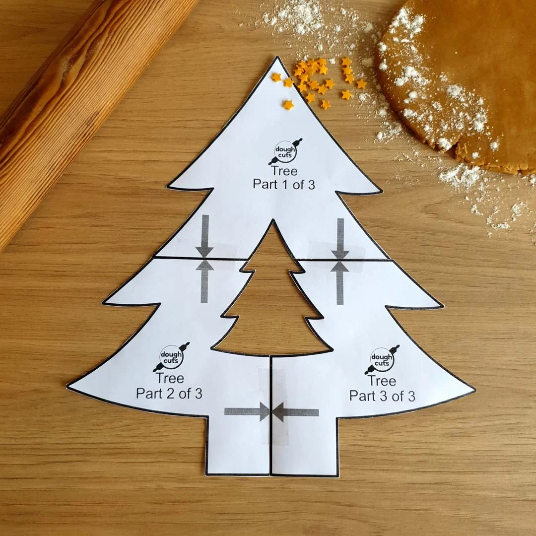 PRINT AT HOME Tree Cookie Cake Template 11 7 Tall DoughCuts PRINT AT HOME Tree Cookie Cake Template 11 7 Tall DoughCuts