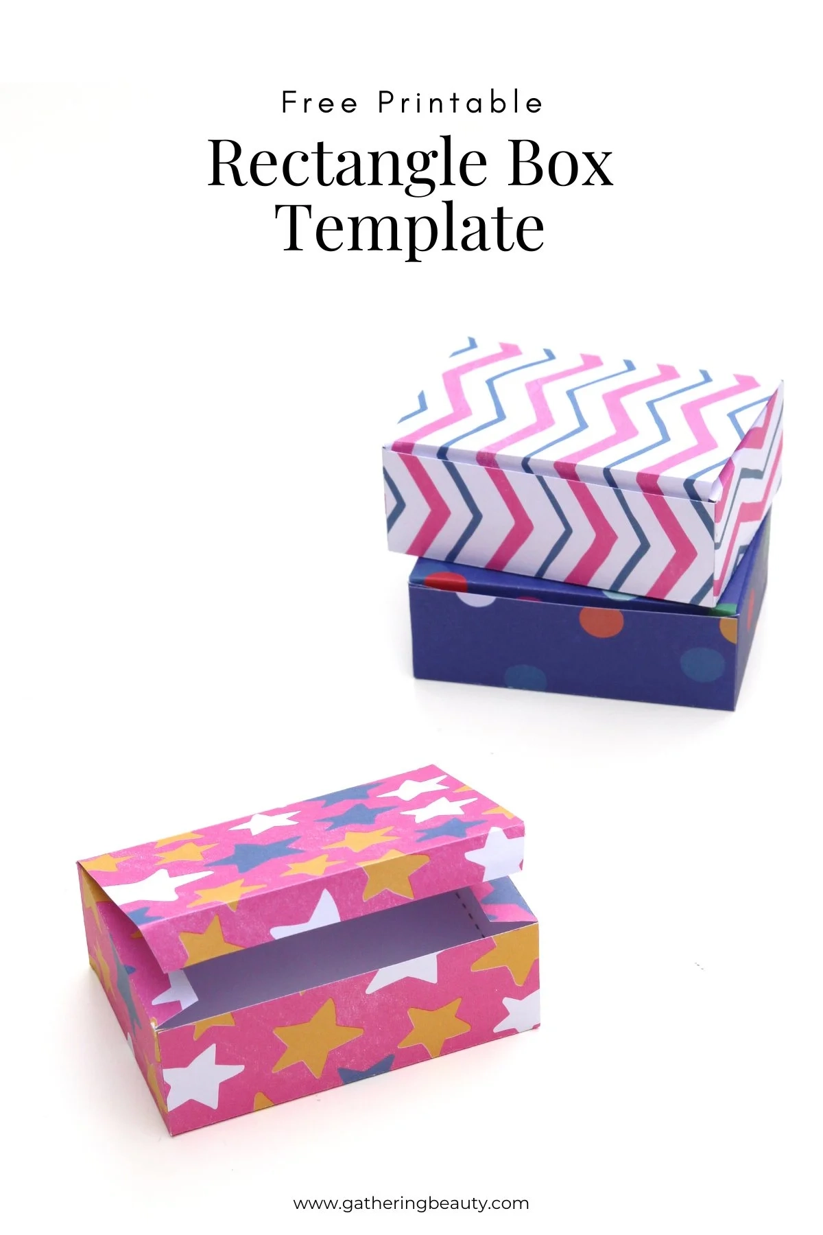 Easy Box Template Printable Easy Box Template Printable