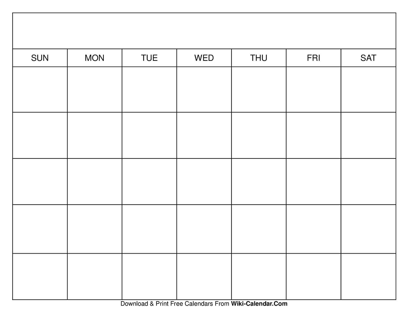 Simple Blank Calendar Templates Free To Download amp Print Simple Blank Calendar Templates Free To Download amp Print