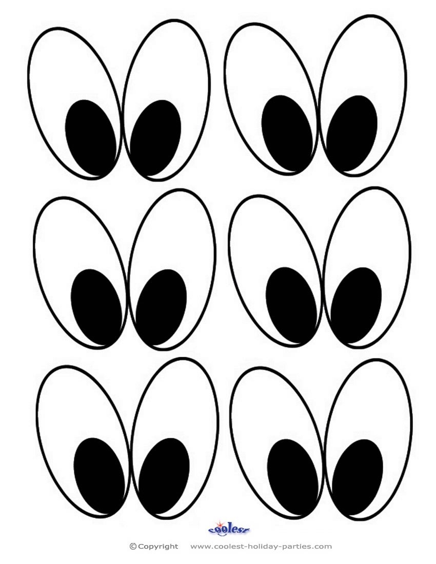 Printable Bunny Eyes Template Printable Bunny Eyes Template