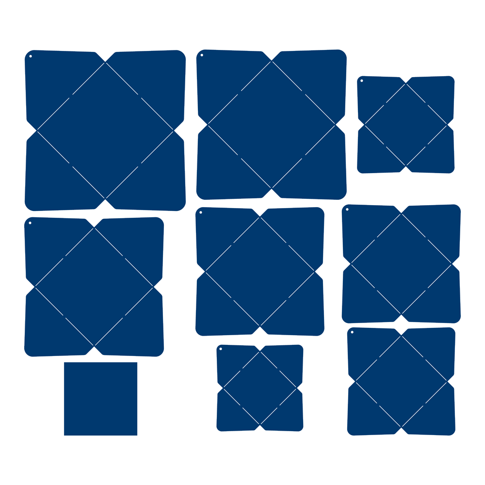 Square Envelope Templates Tattered Lace