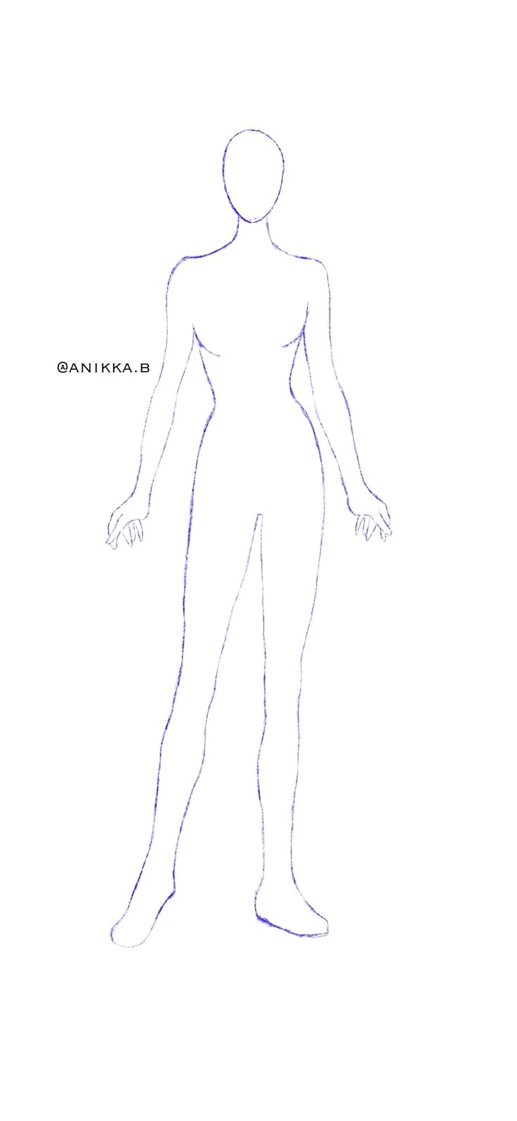 Printable Blank Fashion Design Templates