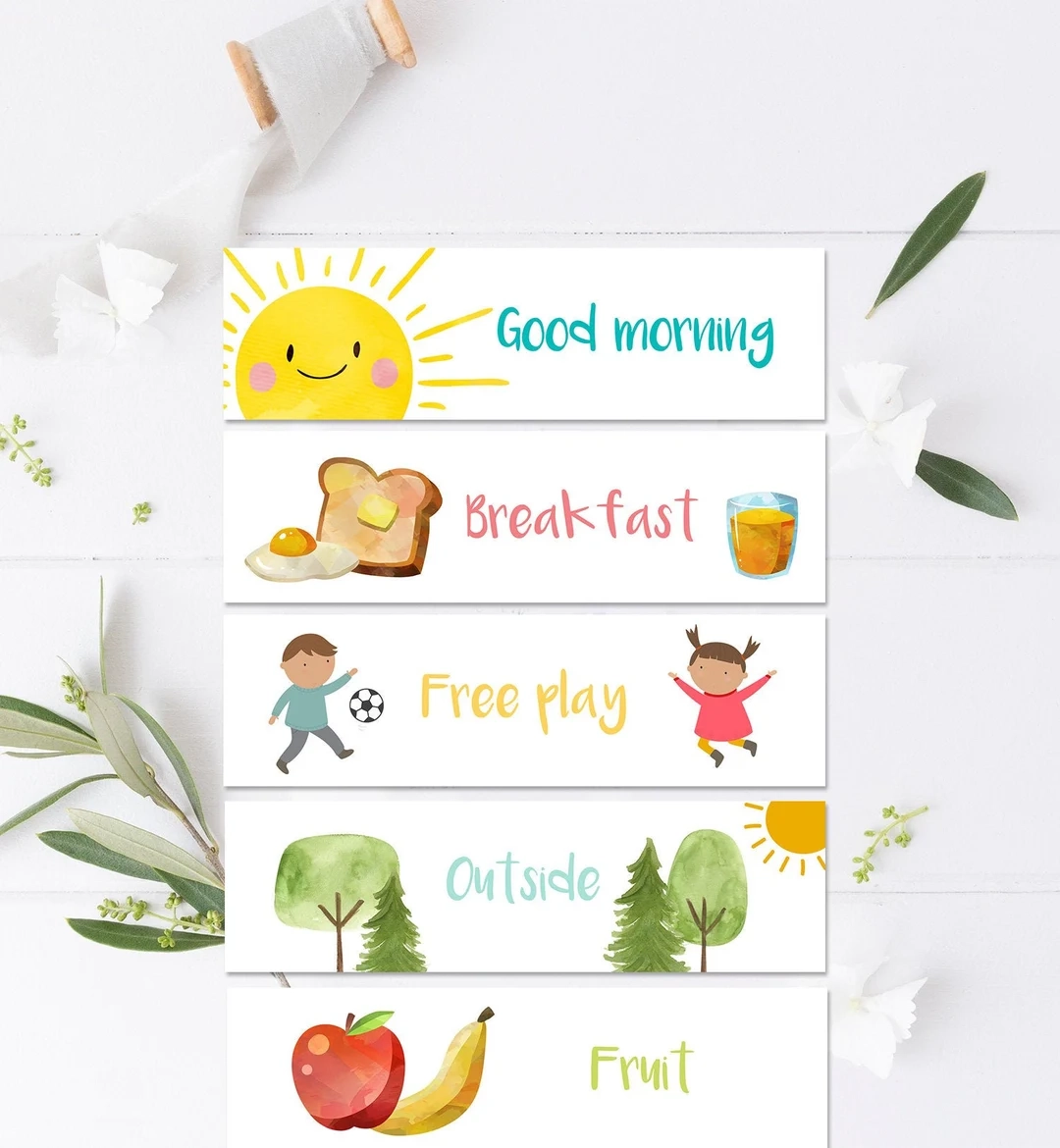 Printable Daily Schedule Template For Preschool