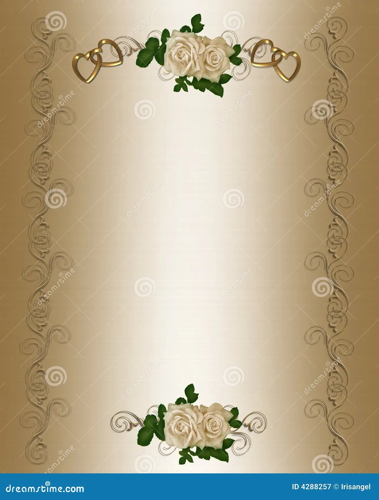 Blank Printable Wedding Invitation Templates