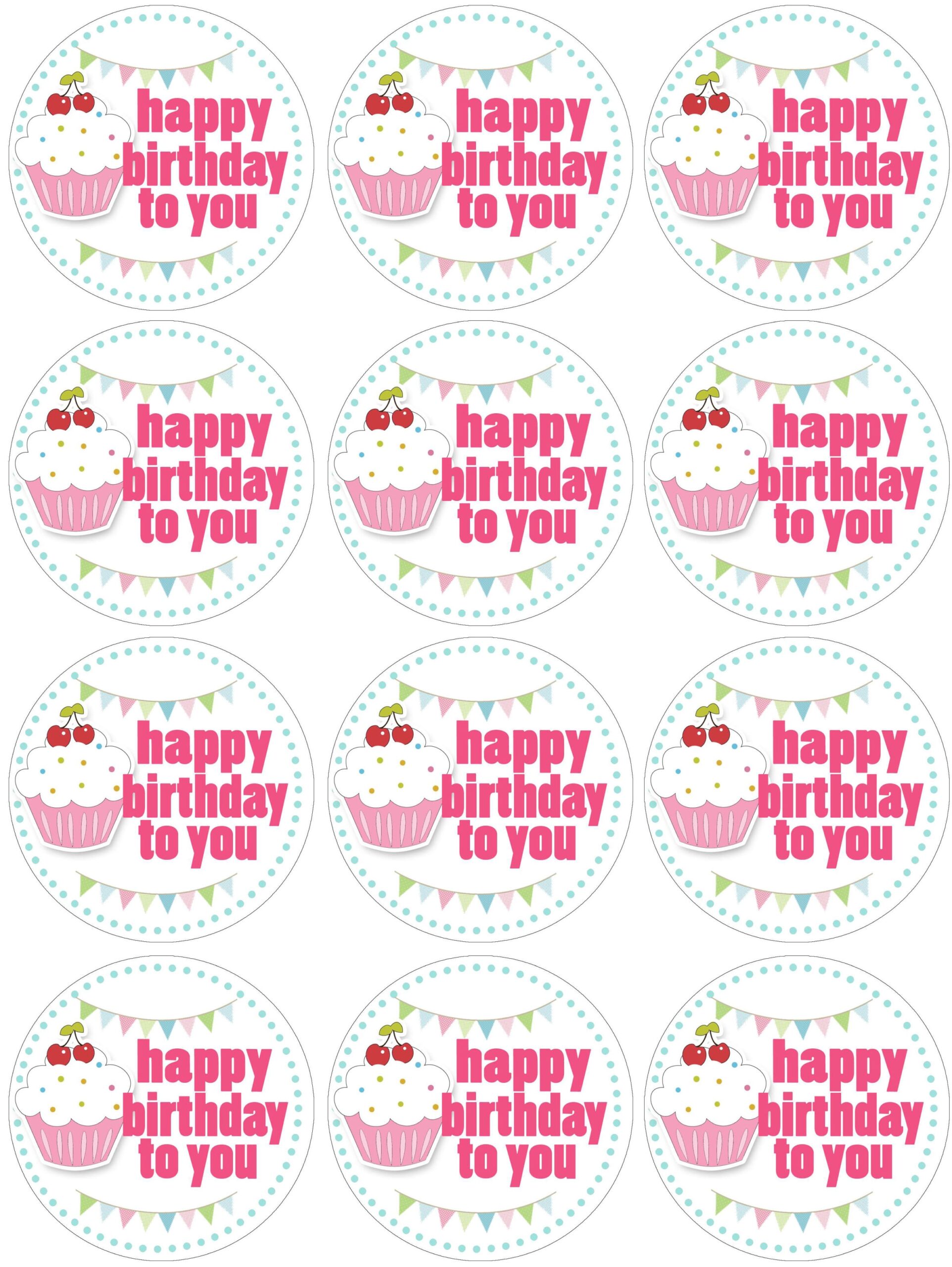 Cupcake Birthday Party With FREE Printables How To Nest For Less