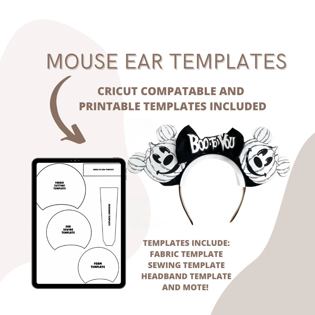 Minnie Ears Template Printable