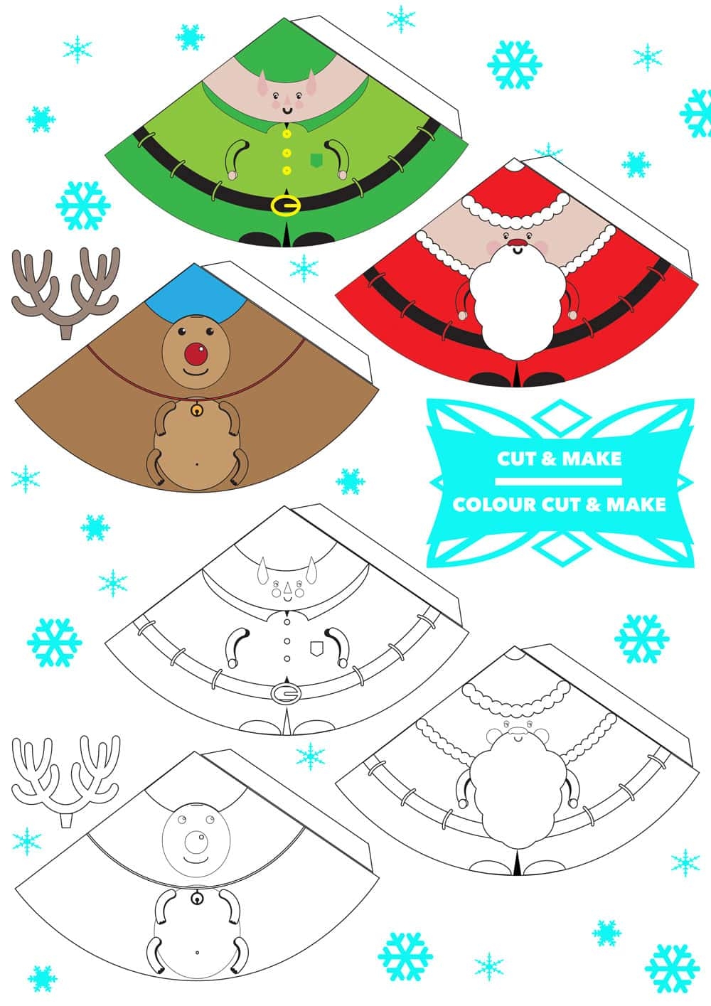 Printable 3D Christmas Decorations Printable 3D Christmas Decorations